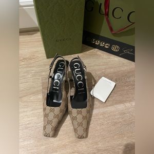 WOMEN'S GG SLINGBACK PUMP